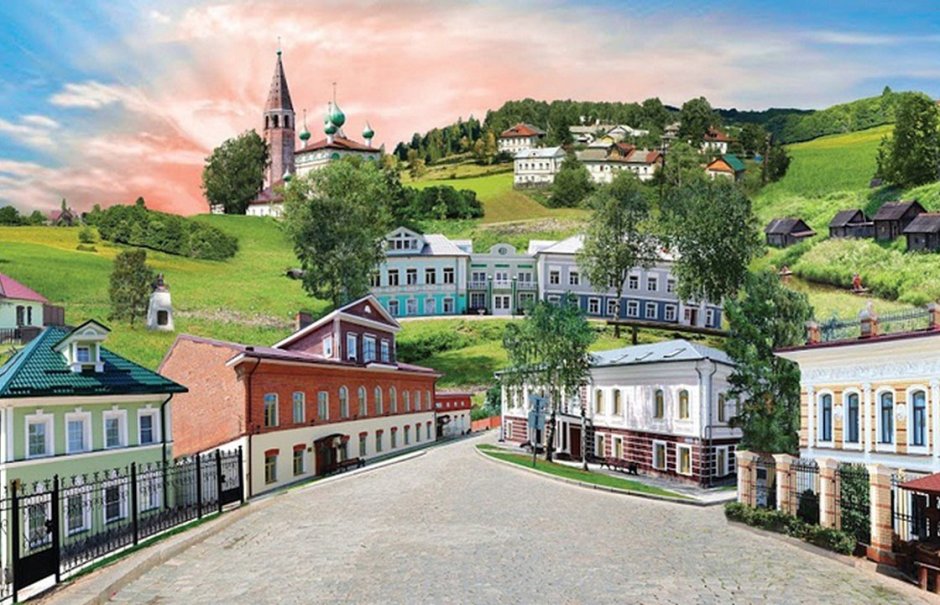 Самая красивая деревня в России Ярославская область Вятское