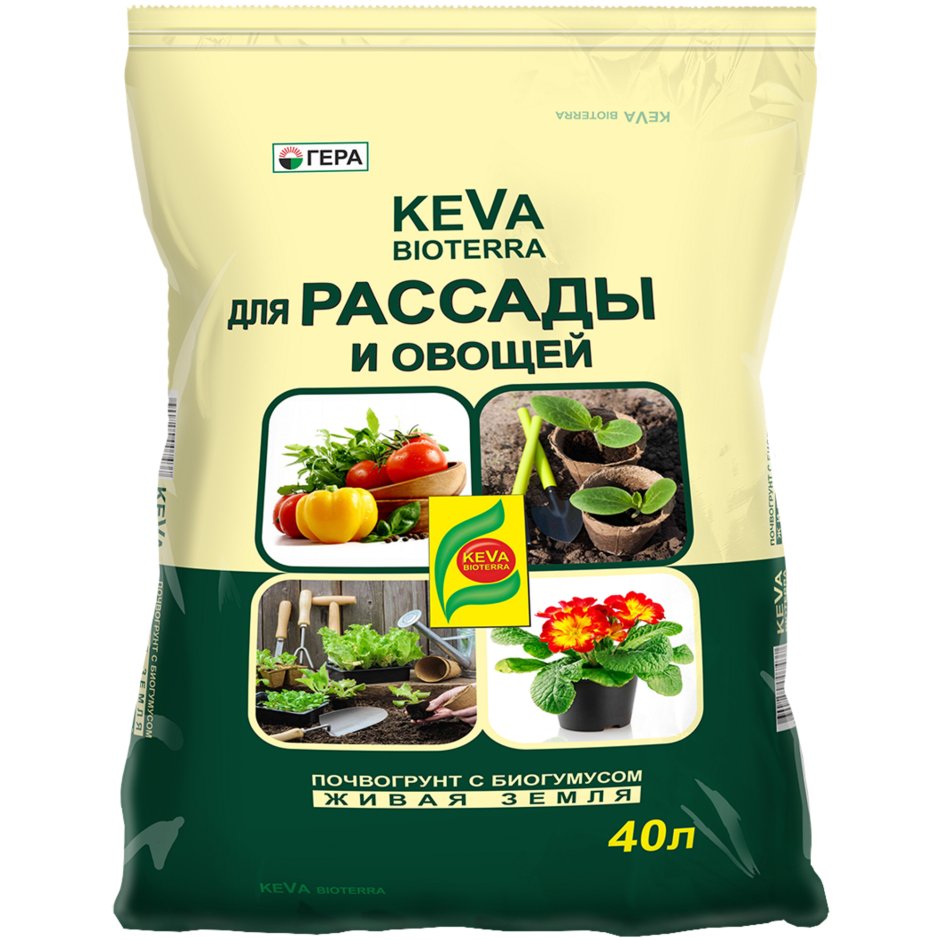 Для рассады и овощей Keva Bioterra 10л