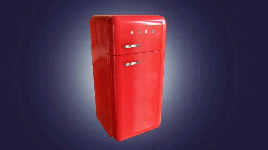 Холодильник Smeg 3d model