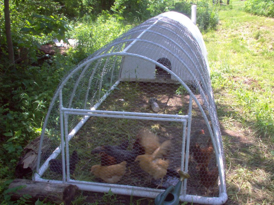 Переносная загородка для цыплят