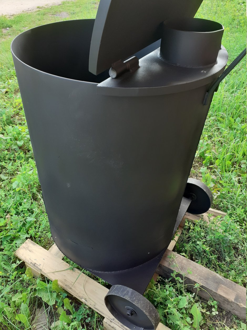 Печь бочка для сжигания мусора УСМ-200 "утилизатор" (nada)