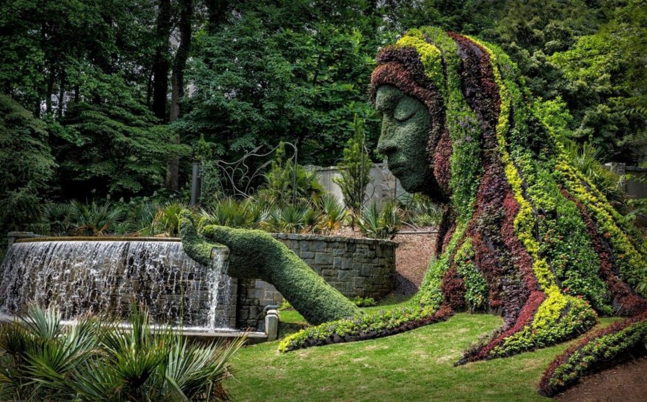 Ботанический сад Тбилиси оранжерея