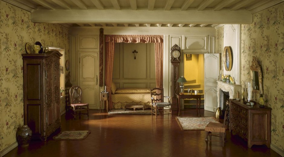 Гостиная в дворянской усадьбе 19 века