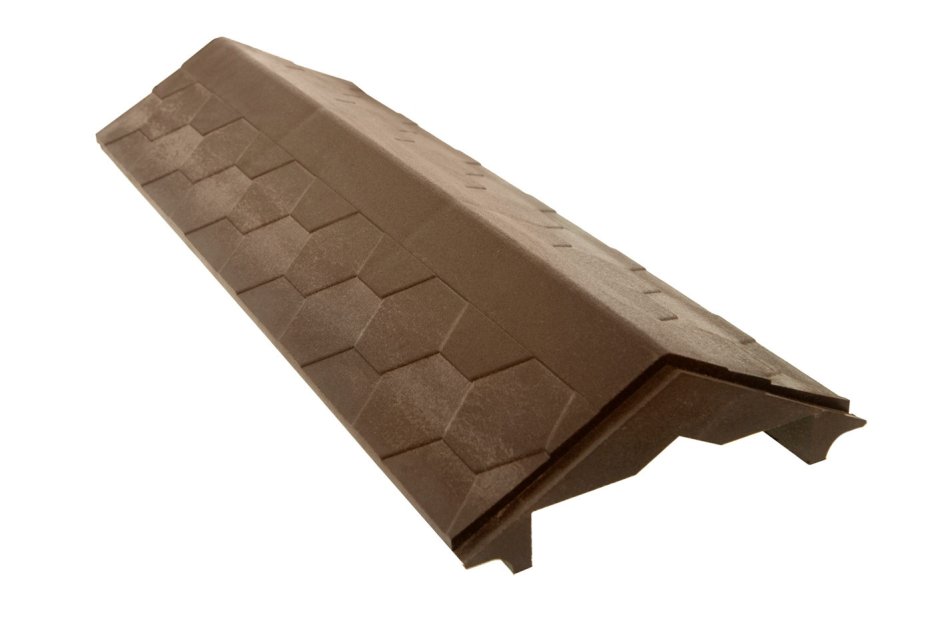 Парапет полимерпесчаный 500х125х60мм шоколад