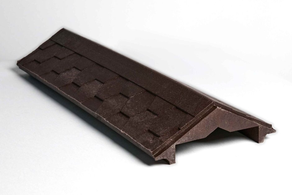 Парапет полимерпесчаный 500х125х60мм шоколад