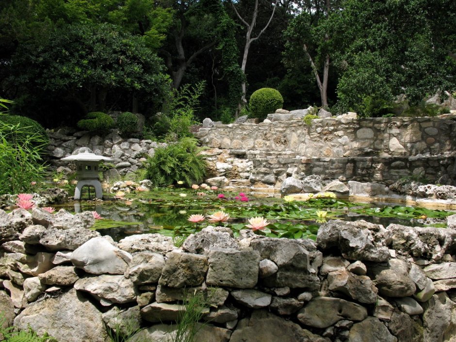 Сад камней в Японии