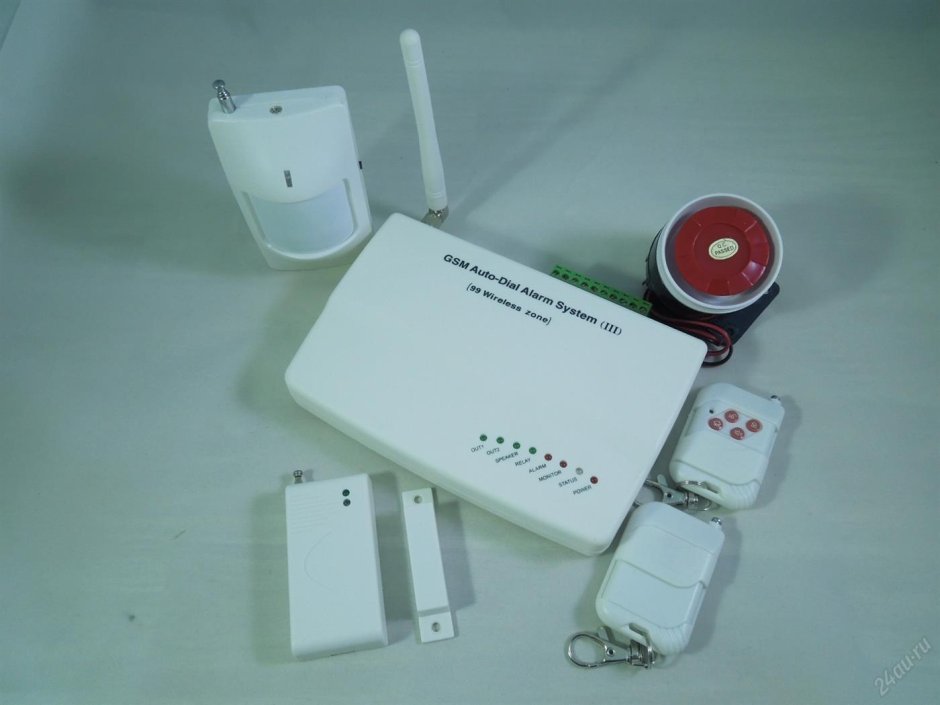 Охранная сигнализация для дачи GSM