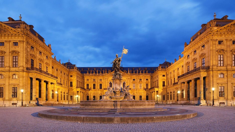 Вюрцбург дворец епископа
