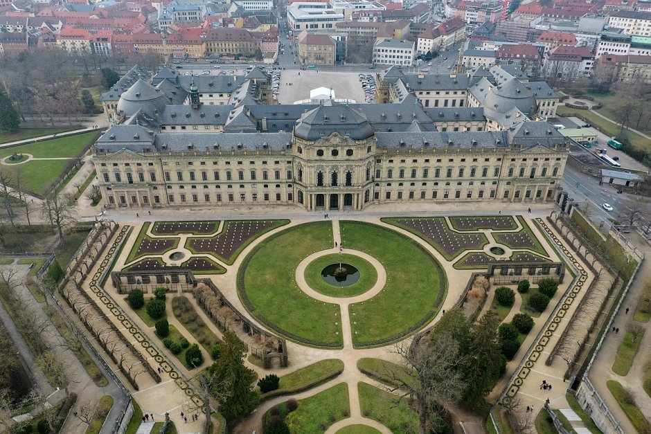 Дворец князя епископа в Вюрцбурге