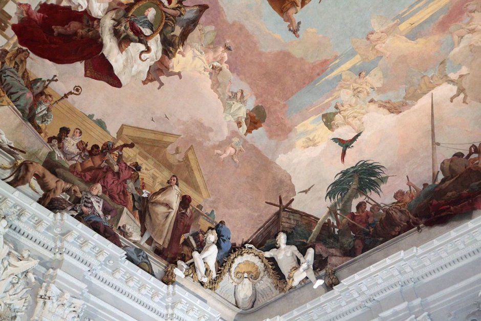 Джованни Баттиста Тьеполо фрески Вюрцбургской резиденции