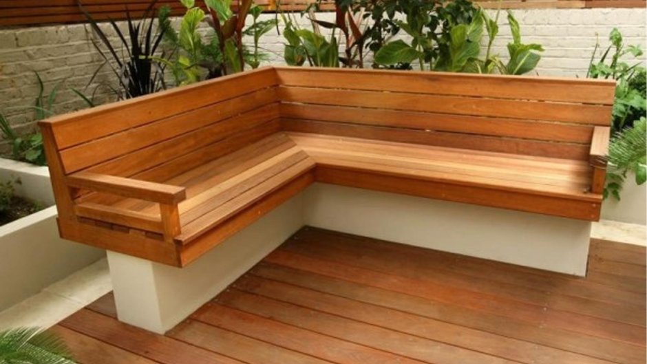 Скамейка Wood Bench
