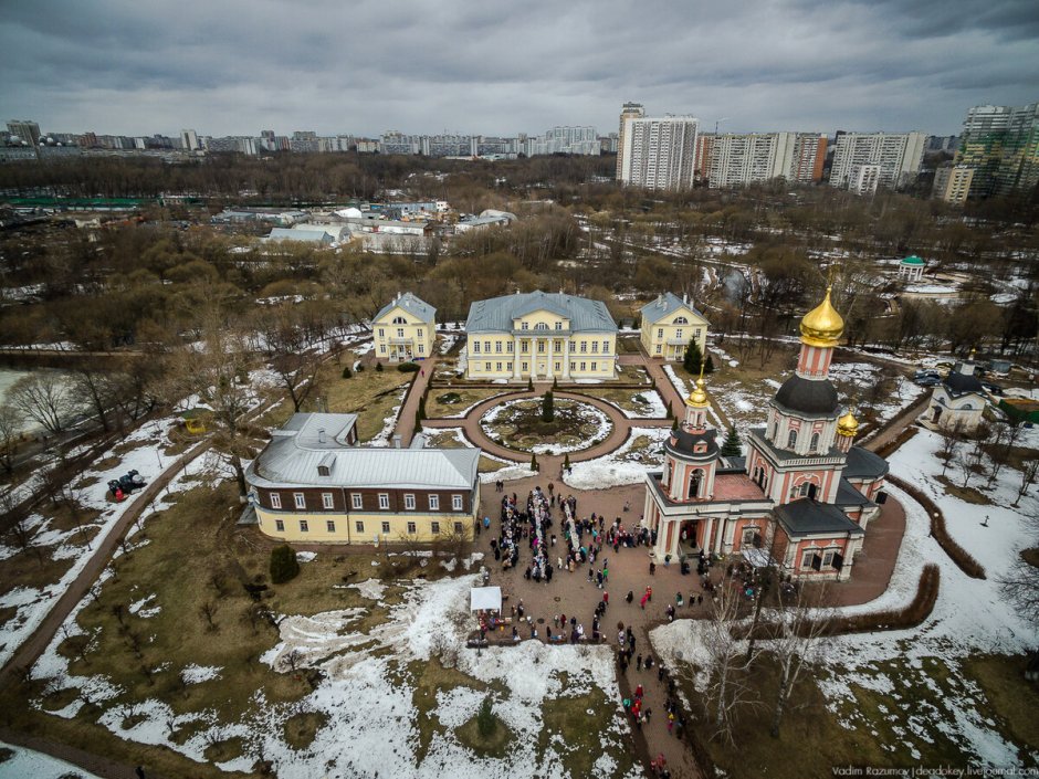 Парк усадьба Свиблово Москва