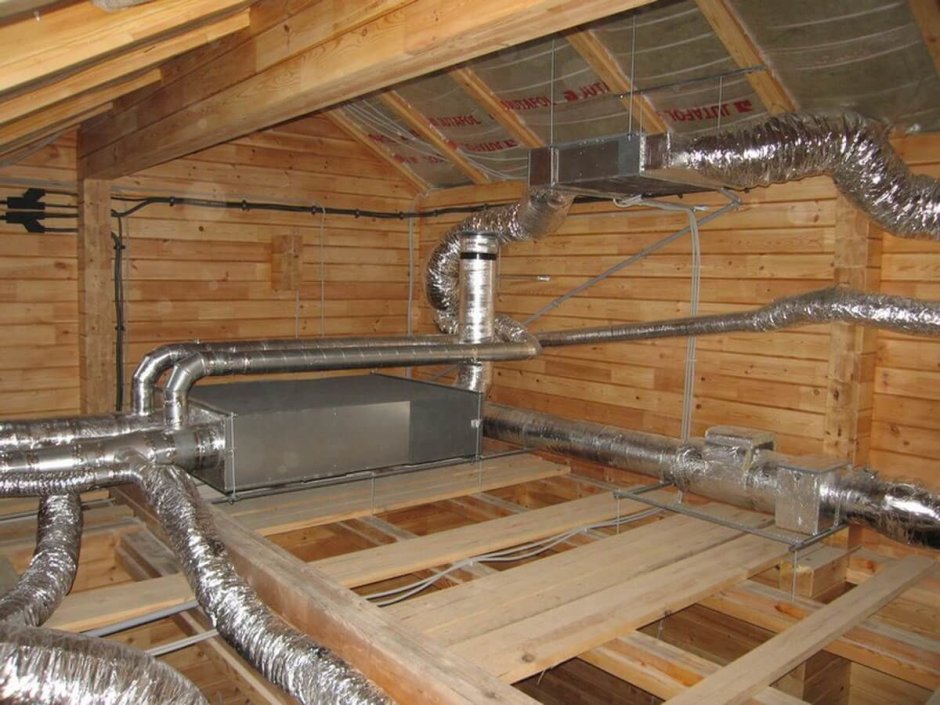 Воздуховоды для вентиляции в частном доме