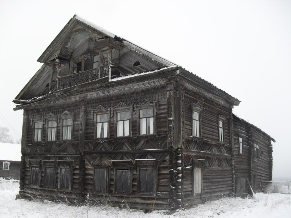 Традиционное жилище Карелов