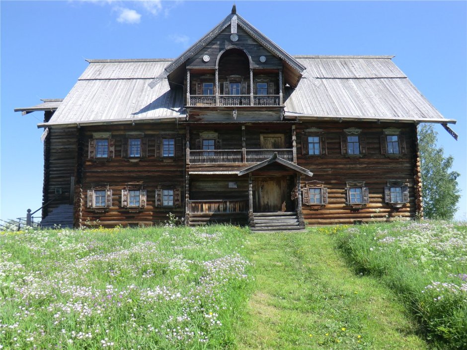 Дом зажиточного крестьянина 19 века в России
