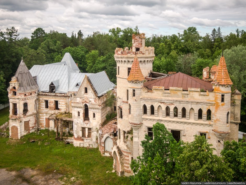 Замок во Владимирской области усадьба Храповицкого