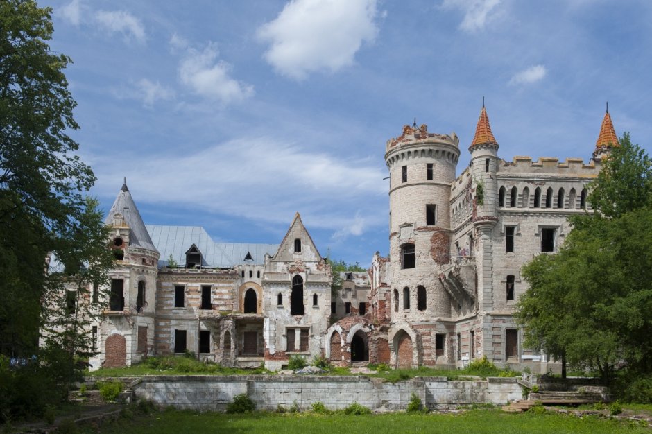 Замок Храповицких в Муромцево усадьба
