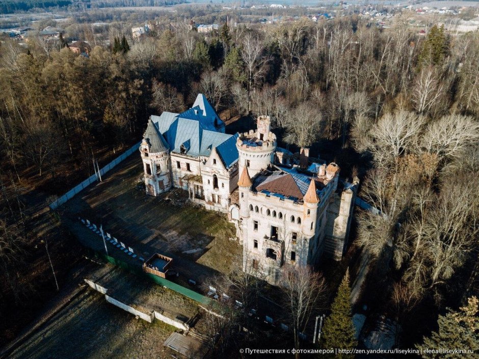 Замок во Владимирской области усадьба Храповицкого