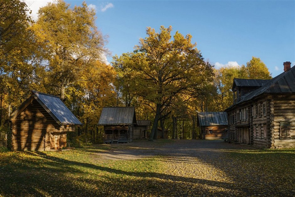 Музей деревянного зодчества Щелоковский Хутор в Нижнем Новгороде