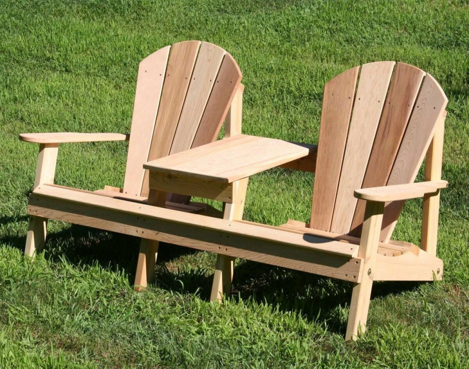 Мебель для сада из дерева