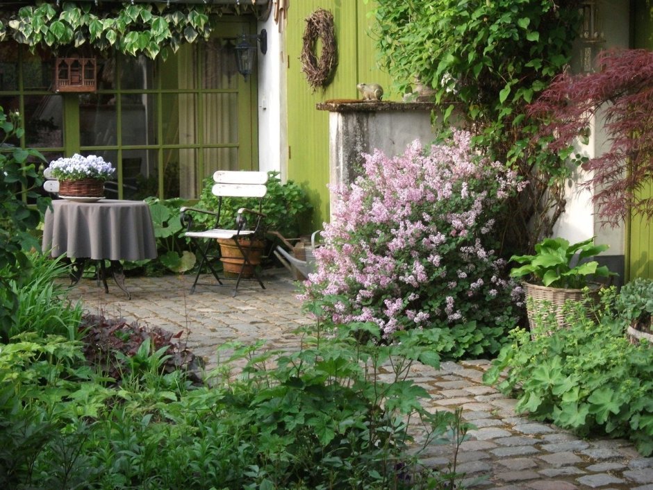 Малоуходный сад в стиле Прованс