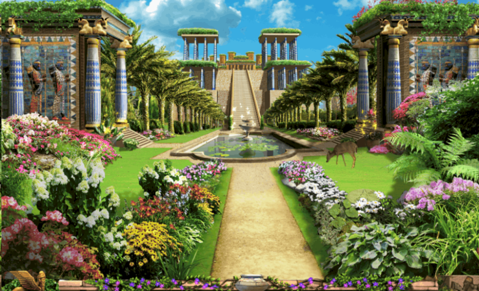 Висячие сады Семирамиды в Вавилоне сейчас
