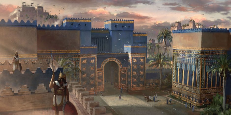 Врата Иштар Вавилон