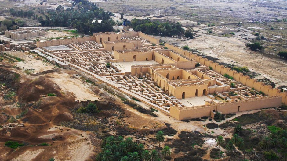 Ирак древний город Вавилон
