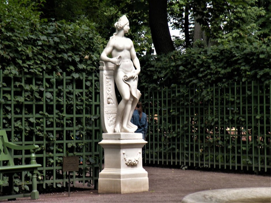 Летний сад Питер статуи