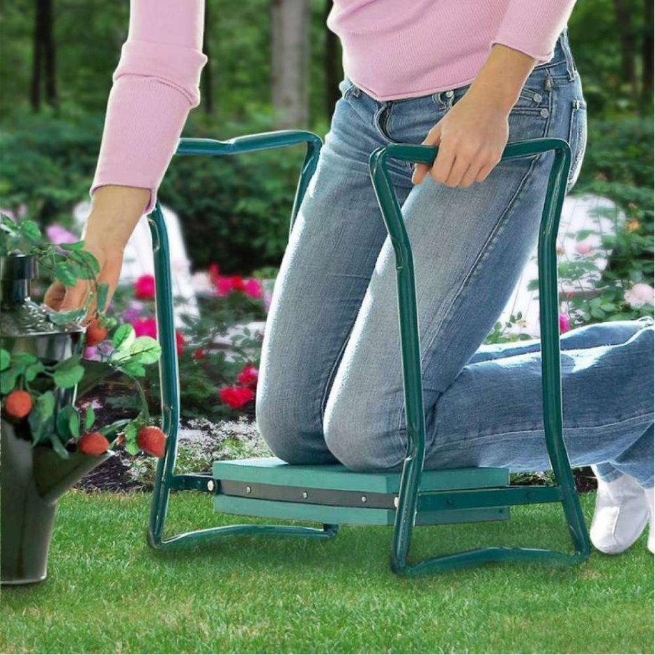 Садовая скамейка-перевёртыш стул-подколенник