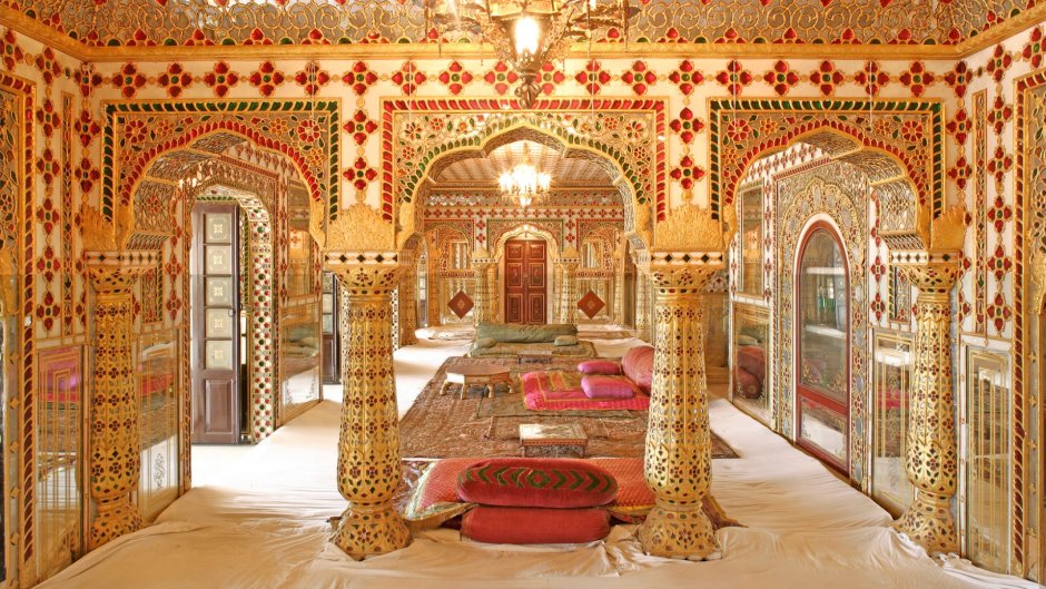 Раджастан Индия дворец интерьер
