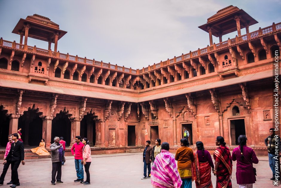 Красный дворец в Индии