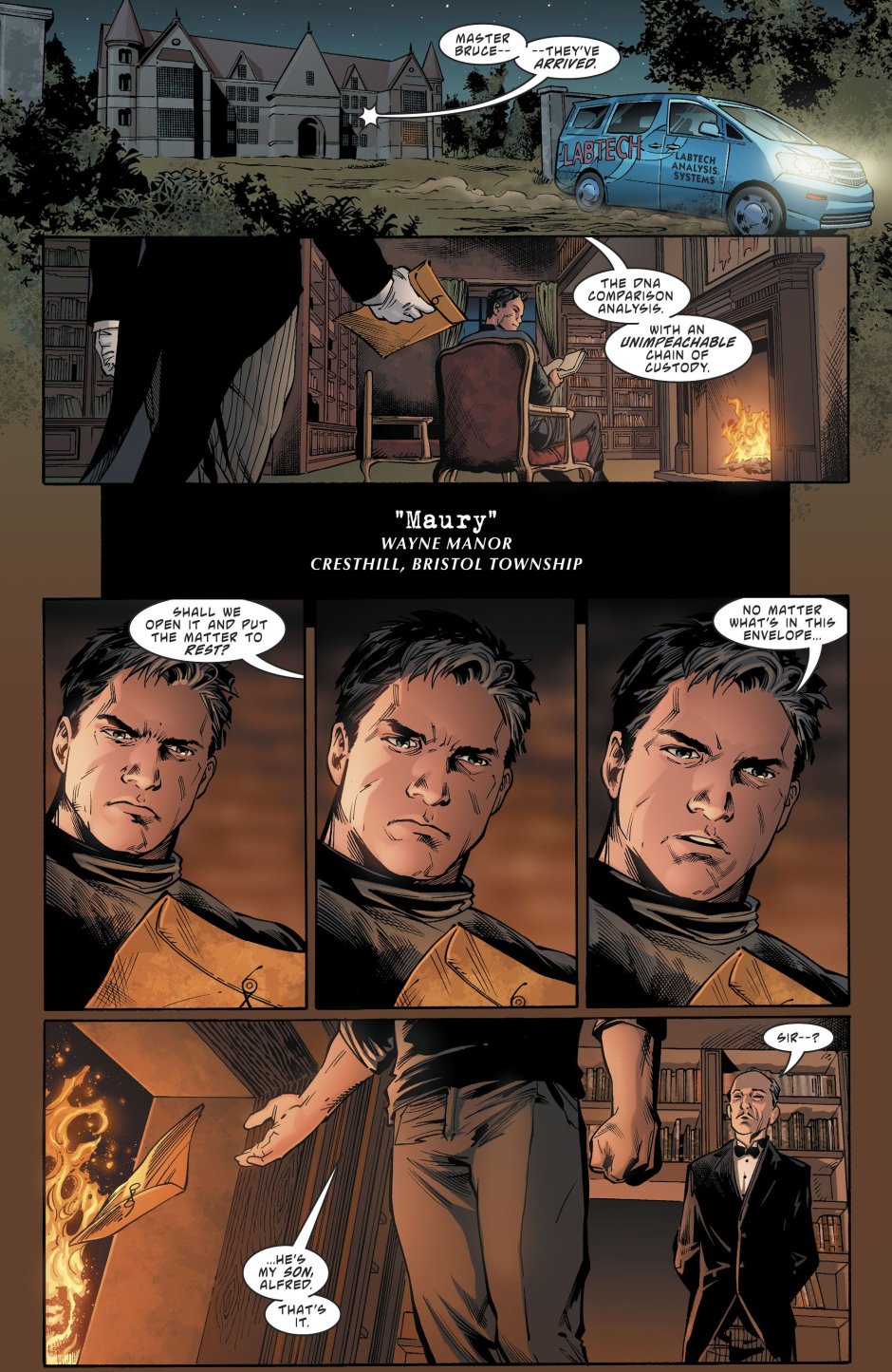 Bruce Wayne в комиксах