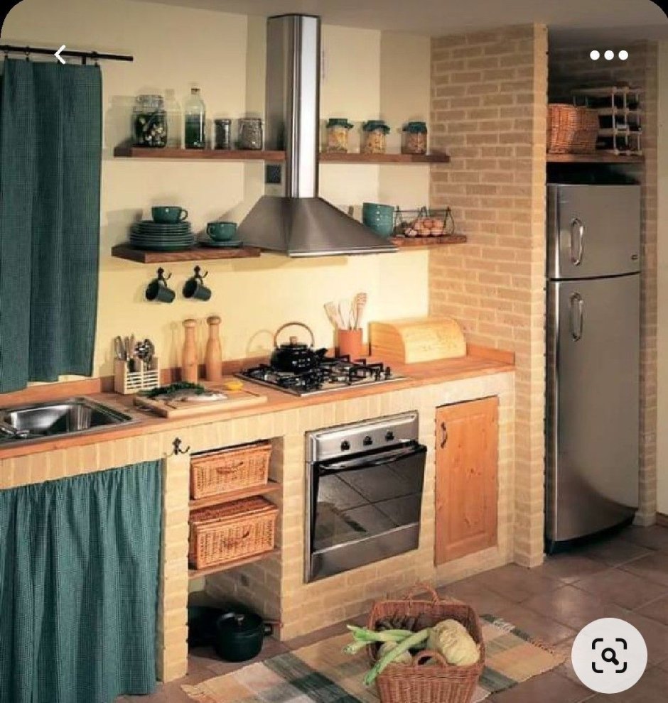 Кухонный гарнитур без дверок