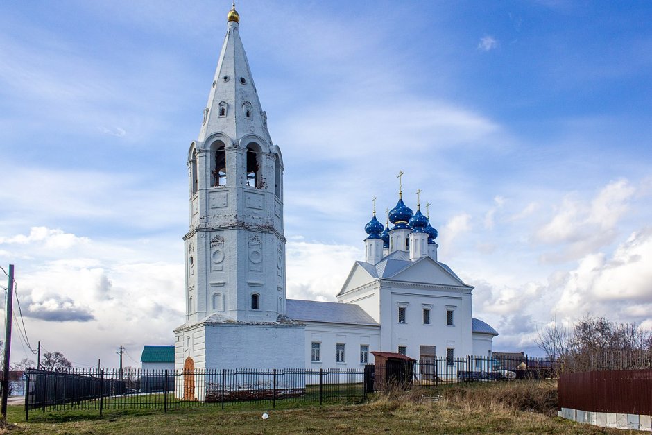 Московская область Устьяново Церковь