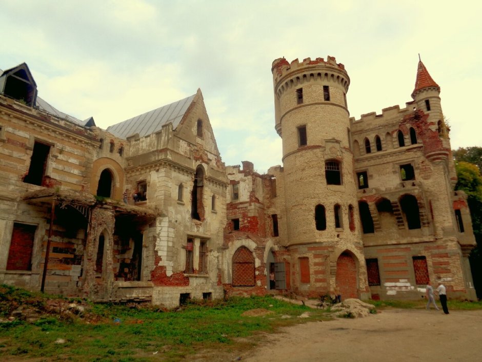 Мирский замок развалины
