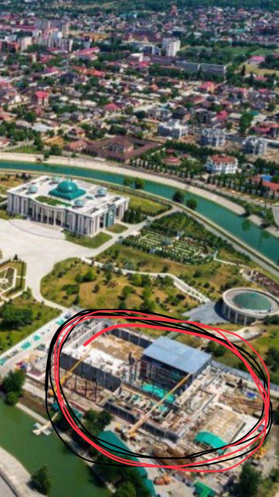 Чечня резиденция Кадырова