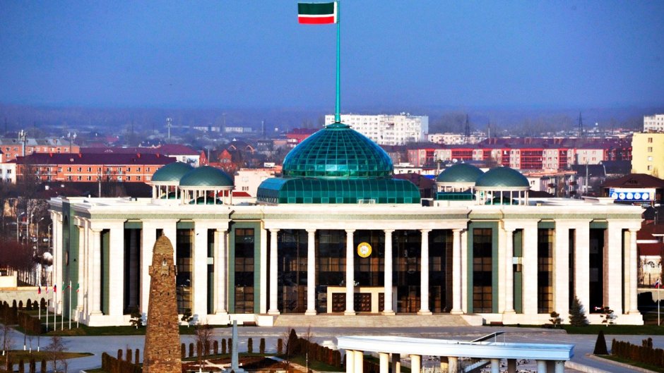 Президентский дворец Чеченской Республики Ичкерия