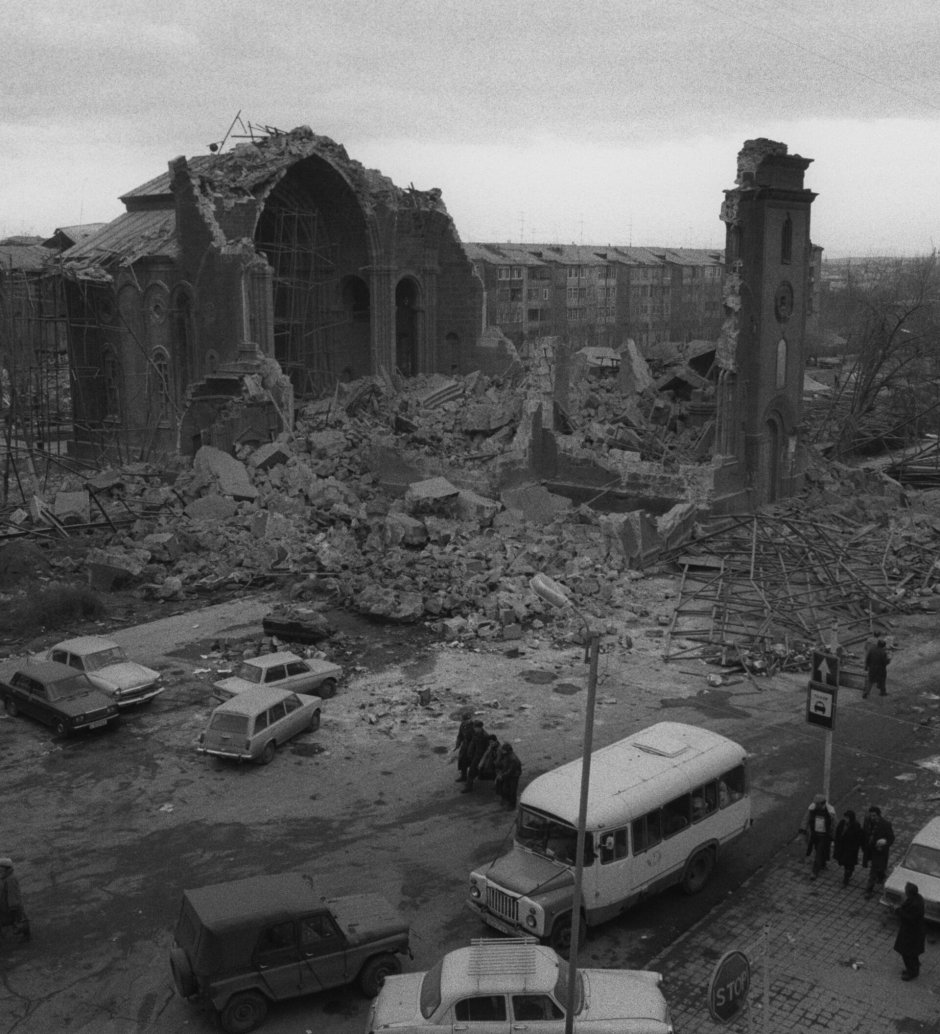 Ленинакан землетрясение 1988