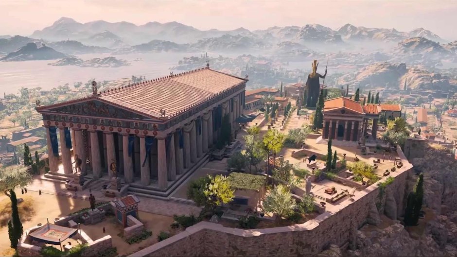 Assassins Creed Odyssey Акрополь