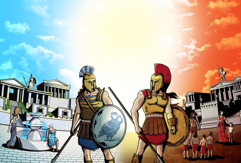 Спарта город в древней Греции