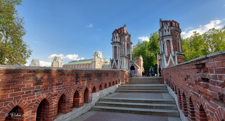 Царицынский парк в Москве