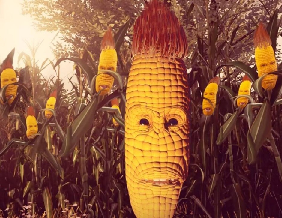 Человек кукуруза