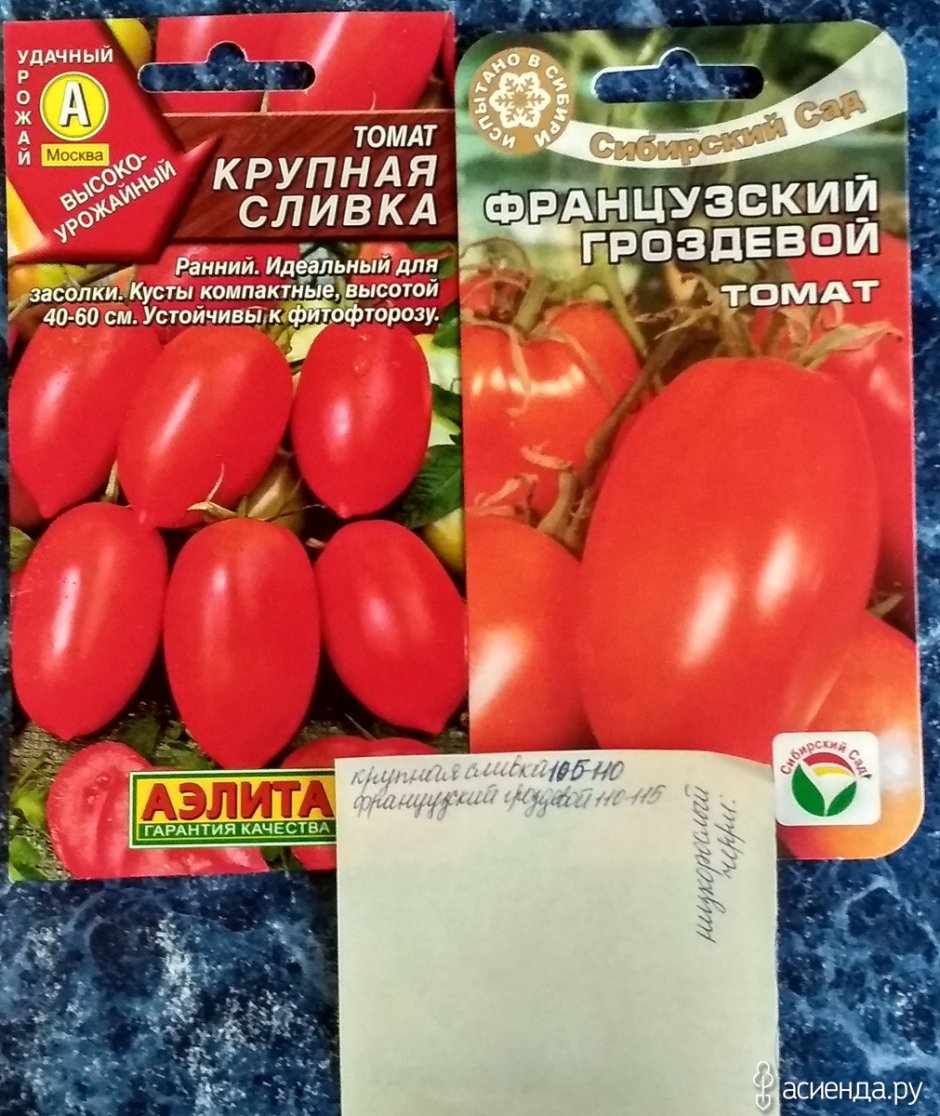 Семена томатов французский гроздевой