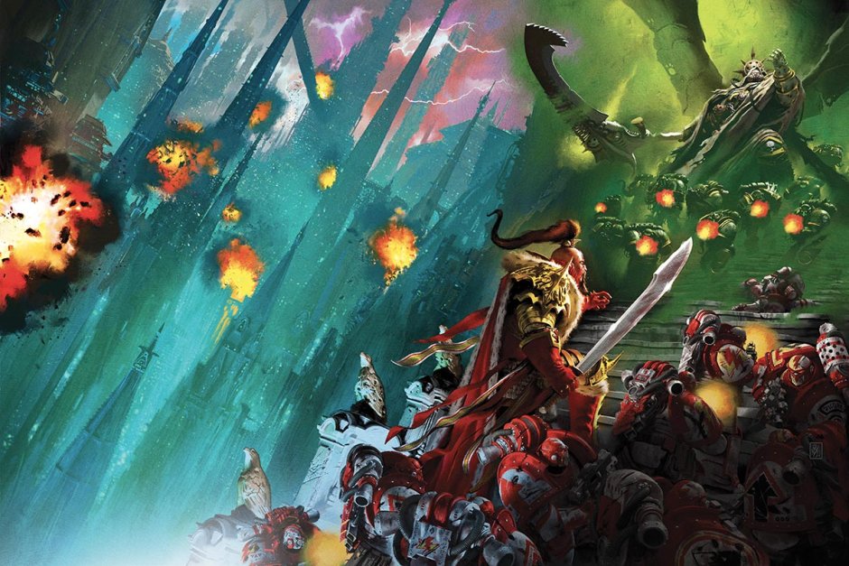 Warhammer Siege of Terra Art