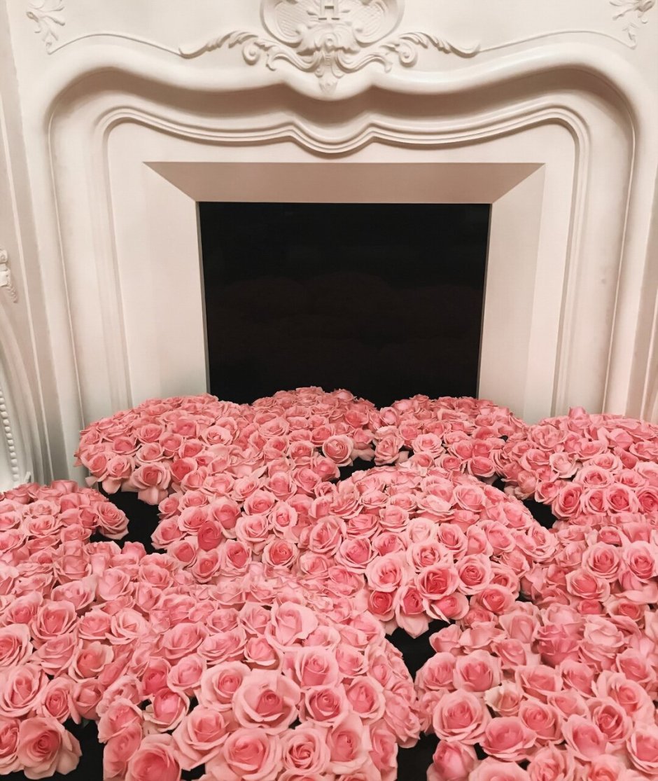 Розы в комнате