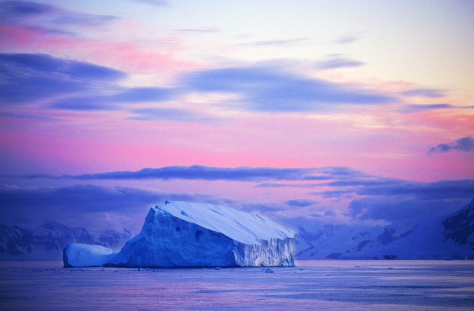 Зона арктических пустынь в Антарктиде