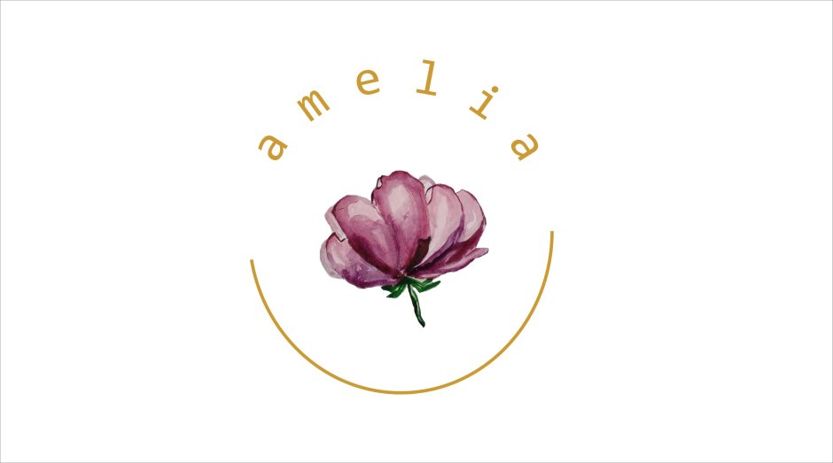 Логотип магазина цветов