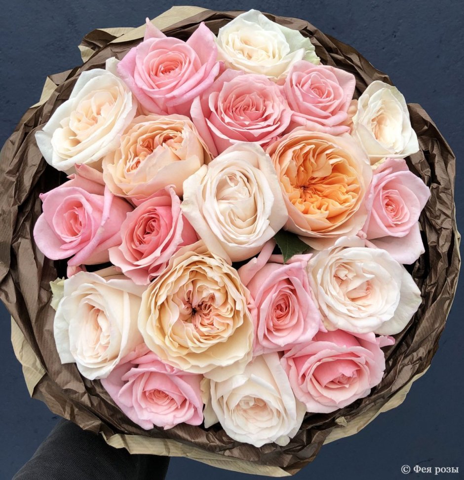 Французские розы букет