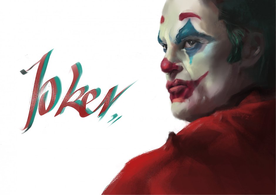 Джокер 2019 рисунок